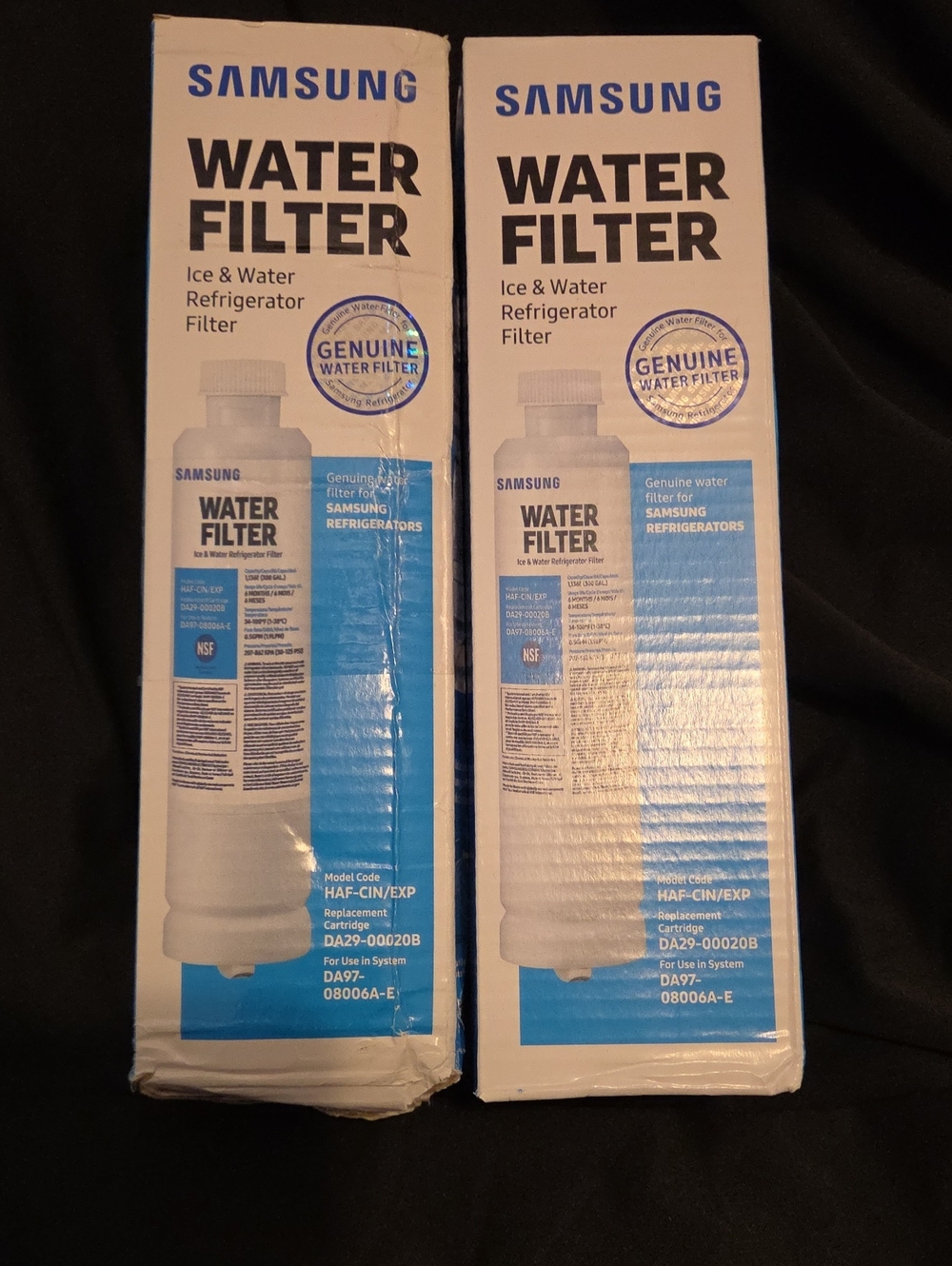 Samsung Refrigerator Water Filters 2 Pack